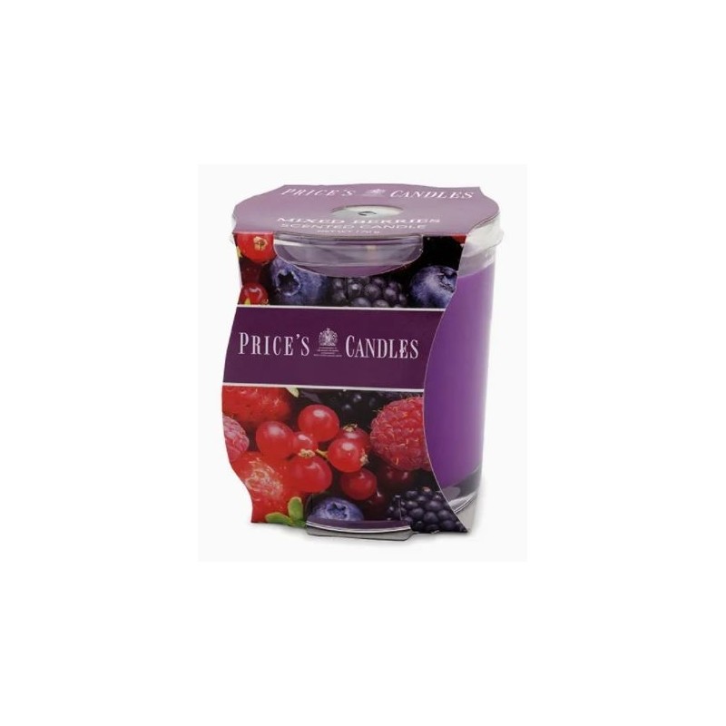 Candela in bicchiere Mixed Berries Price's Candles
